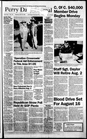 Perry Daily Journal (Perry, Okla.), Vol. 101, No. 143, Ed. 1 Thursday, July 28, 1994