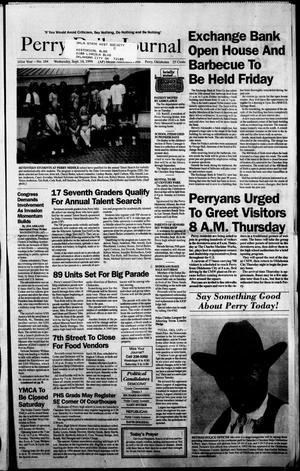 Perry Daily Journal (Perry, Okla.), Vol. 101, No. 184, Ed. 1 Wednesday, September 14, 1994