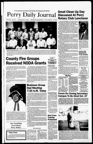 Perry Daily Journal (Perry, Okla.), Vol. 101, No. 219, Ed. 1 Tuesday, October 25, 1994