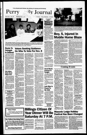 Perry Daily Journal (Perry, Okla.), Vol. 101, No. 227, Ed. 1 Thursday, November 3, 1994