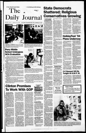 The Perry Daily Journal (Perry, Okla.), Vol. 101, No. 233, Ed. 1 Thursday, November 10, 1994