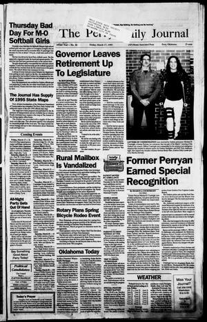 The Perry Daily Journal (Perry, Okla.), Vol. 102, No. 30, Ed. 1 Friday, March 17, 1995
