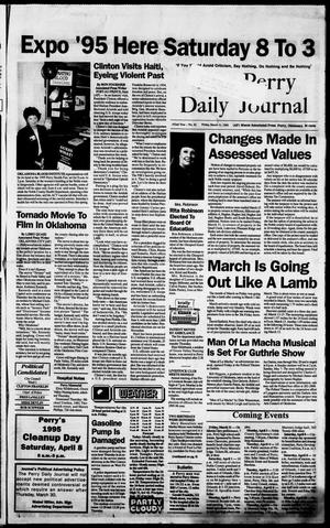 The Perry Daily Journal (Perry, Okla.), Vol. 102, No. 42, Ed. 1 Friday, March 31, 1995