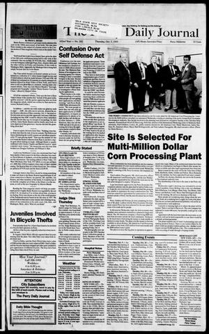 The Perry Daily Journal (Perry, Okla.), Vol. 102, No. 202, Ed. 1 Thursday, October 5, 1995