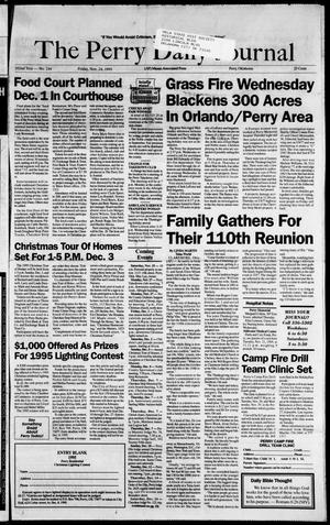 The Perry Daily Journal (Perry, Okla.), Vol. 102, No. 244, Ed. 1 Friday, November 24, 1995