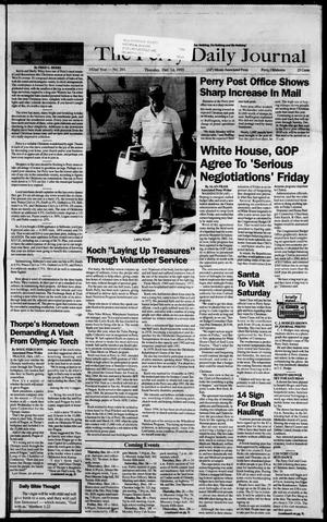 The Perry Daily Journal (Perry, Okla.), Vol. 102, No. 261, Ed. 1 Thursday, December 14, 1995