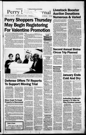 Perry Daily Journal (Perry, Okla.), Vol. 102, No. 300, Ed. 1 Wednesday, January 31, 1996