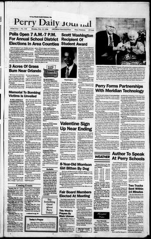 Perry Daily Journal (Perry, Okla.), Vol. 102, No. 310, Ed. 1 Monday, February 12, 1996