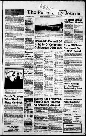 The Perry Daily Journal (Perry, Okla.), Vol. 103, No. 21, Ed. 1 Thursday, March 7, 1996