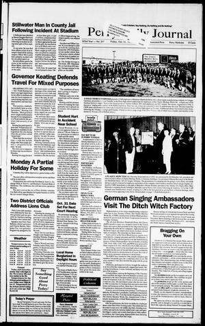 Perry Daily Journal (Perry, Okla.), Vol. 103, No. 207, Ed. 1 Friday, October 11, 1996