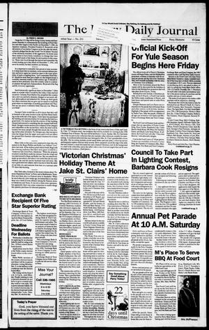 Primary view of object titled 'The Perry Daily Journal (Perry, Okla.), Vol. 103, No. 251, Ed. 1 Tuesday, December 3, 1996'.