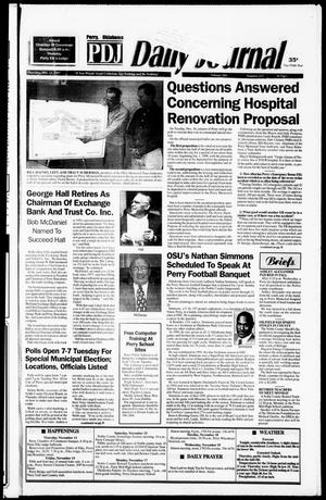 PDJ Daily Journal (Perry, Okla.), Vol. 104, No. 227, Ed. 1 Thursday, November 13, 1997