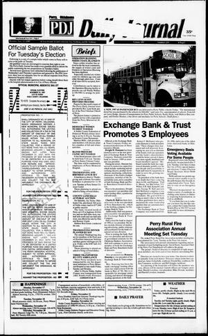 PDJ Daily Journal (Perry, Okla.), Vol. 104, No. 229, Ed. 1 Monday, November 17, 1997