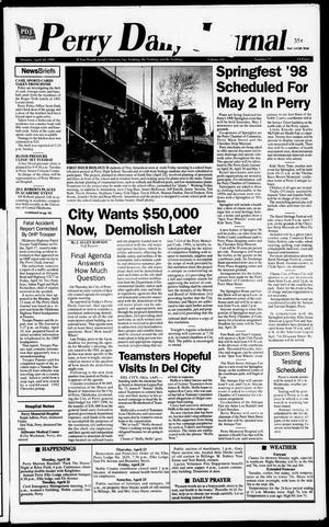 Perry Daily Journal (Perry, Okla.), Vol. 105, No. 77, Ed. 1 Monday, April 20, 1998