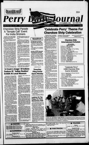 Perry Daily Journal (Perry, Okla.), Vol. 105, No. 181, Ed. 1 Wednesday, September 16, 1998