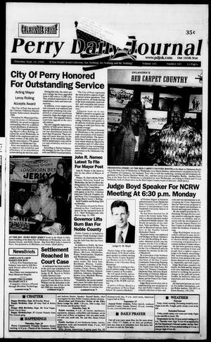Perry Daily Journal (Perry, Okla.), Vol. 105, No. 187, Ed. 1 Thursday, September 24, 1998