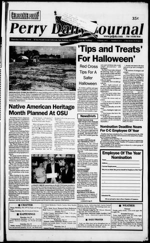 Perry Daily Journal (Perry, Okla.), Vol. 105, No. 212, Ed. 1 Thursday, October 29, 1998