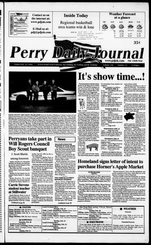 Perry Daily Journal (Perry, Okla.), Vol. 106, No. 35, Ed. 1 Friday, February 19, 1999