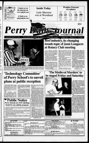 Primary view of object titled 'Perry Daily Journal (Perry, Okla.), Vol. 106, No. 58, Ed. 1 Wednesday, March 24, 1999'.