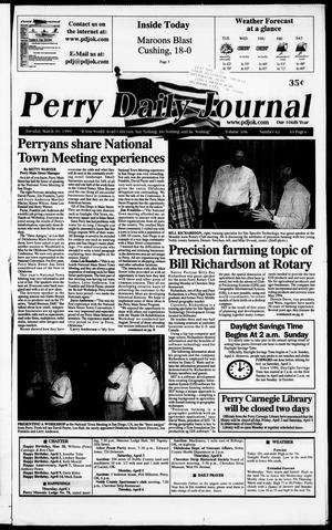 Perry Daily Journal (Perry, Okla.), Vol. 106, No. 62, Ed. 1 Tuesday, March 30, 1999