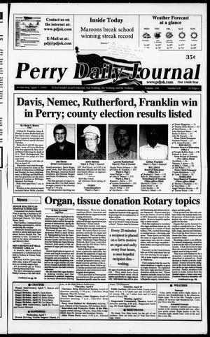 Perry Daily Journal (Perry, Okla.), Vol. 106, No. 68, Ed. 1 Wednesday, April 7, 1999