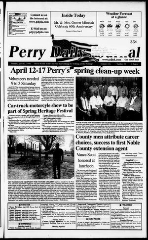 Perry Daily Journal (Perry, Okla.), Vol. 106, No. 71, Ed. 1 Monday, April 12, 1999