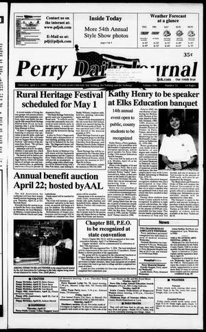 Perry Daily Journal (Perry, Okla.), Vol. 106, No. 74, Ed. 1 Thursday, April 15, 1999
