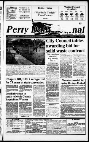 Perry Daily Journal (Perry, Okla.), Vol. 106, No. 77, Ed. 1 Tuesday, April 20, 1999