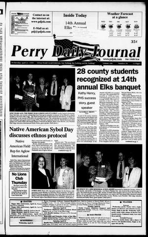 Perry Daily Journal (Perry, Okla.), Vol. 106, No. 78, Ed. 1 Wednesday, April 21, 1999