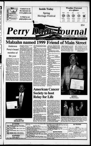 Perry Daily Journal (Perry, Okla.), Vol. 106, No. 83, Ed. 1 Wednesday, April 28, 1999