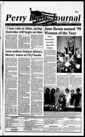 Perry Daily Journal (Perry, Okla.), Vol. 106, No. 85, Ed. 1 Friday, April 30, 1999