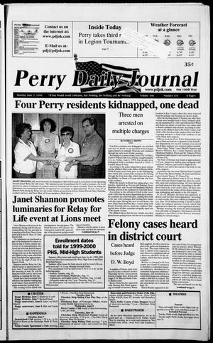 Perry Daily Journal (Perry, Okla.), Vol. 106, No. 110, Ed. 1 Monday, June 7, 1999