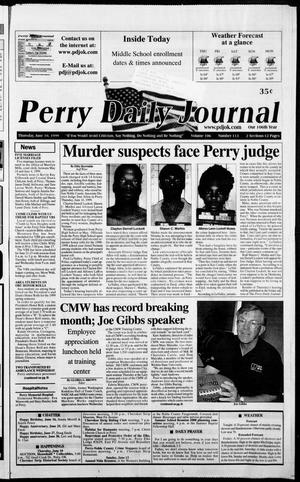 Perry Daily Journal (Perry, Okla.), Vol. 106, No. 113, Ed. 1 Thursday, June 10, 1999
