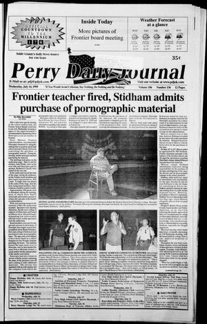 Perry Daily Journal (Perry, Okla.), Vol. 106, No. 136, Ed. 1 Wednesday, July 14, 1999