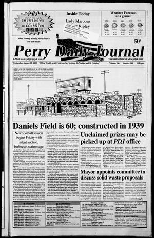 Perry Daily Journal (Perry, Okla.), Vol. 106, No. 161, Ed. 1 Wednesday, August 18, 1999