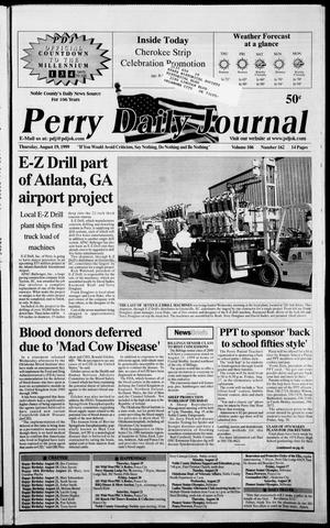 Perry Daily Journal (Perry, Okla.), Vol. 106, No. 162, Ed. 1 Thursday, August 19, 1999