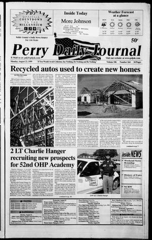 Perry Daily Journal (Perry, Okla.), Vol. 106, No. 164, Ed. 1 Monday, August 23, 1999