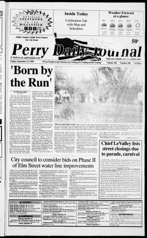 Perry Daily Journal (Perry, Okla.), Vol. 106, No. 181, Ed. 1 Friday, September 17, 1999