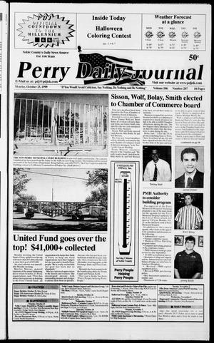 Perry Daily Journal (Perry, Okla.), Vol. 106, No. 207, Ed. 1 Monday, October 25, 1999