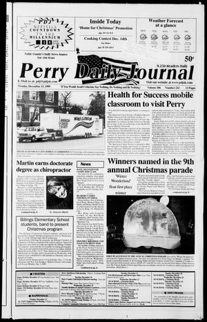 Perry Daily Journal (Perry, Okla.), Vol. 106, No. 242, Ed. 1 Monday, December 13, 1999