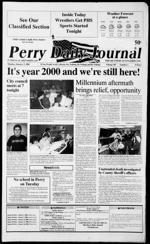 Perry Daily Journal (Perry, Okla.), Vol. 107, No. 1, Ed. 1 Monday, January 3, 2000