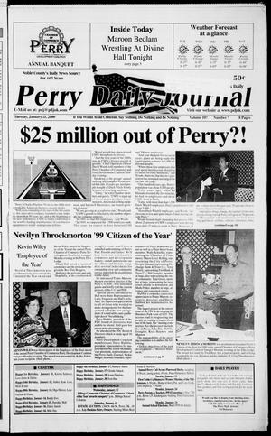 Perry Daily Journal (Perry, Okla.), Vol. 107, No. 7, Ed. 1 Tuesday, January 11, 2000