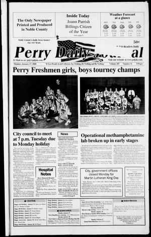 Perry Daily Journal (Perry, Okla.), Vol. 107, No. 11, Ed. 1 Monday, January 17, 2000