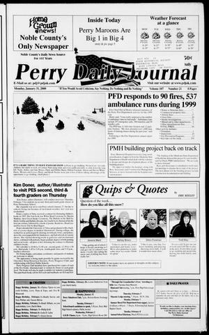 Perry Daily Journal (Perry, Okla.), Vol. 107, No. 21, Ed. 1 Monday, January 31, 2000