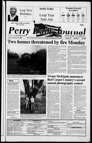 Perry Daily Journal (Perry, Okla.), Vol. 107, No. 42, Ed. 1 Tuesday, February 29, 2000