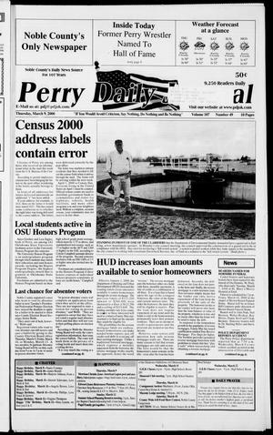 Perry Daily Journal (Perry, Okla.), Vol. 107, No. 49, Ed. 1 Thursday, March 9, 2000