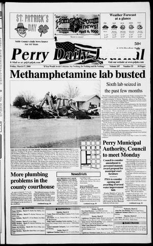 Perry Daily Journal (Perry, Okla.), Vol. 107, No. 55, Ed. 1 Friday, March 17, 2000