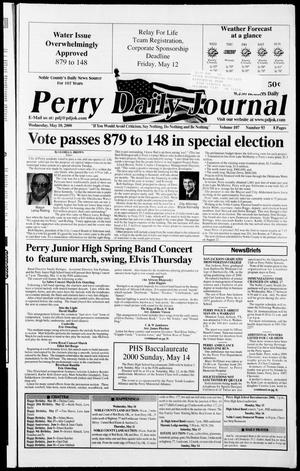 Perry Daily Journal (Perry, Okla.), Vol. 107, No. 93, Ed. 1 Wednesday, May 10, 2000