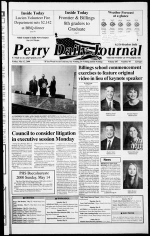 Perry Daily Journal (Perry, Okla.), Vol. 107, No. 95, Ed. 1 Friday, May 12, 2000