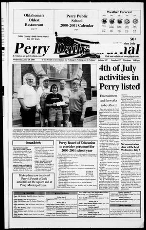 Perry Daily Journal (Perry, Okla.), Vol. 107, No. 127, Ed. 1 Wednesday, June 28, 2000